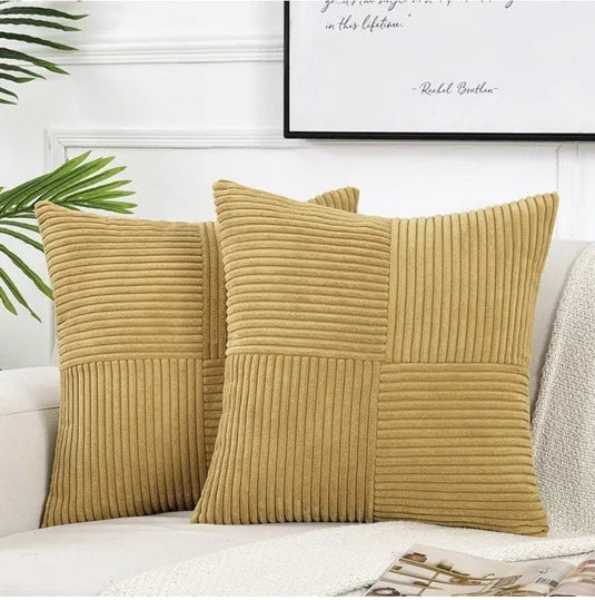 Boho Corduroy Throw Pillow Covers – Textured Cushion Cases for a Cozy Home | Boho Corduroy Throw Pillow Covers – Textured Cushion Cases for a Cozy Home | Domvora Home & Deco