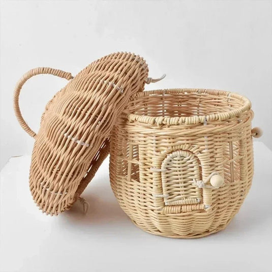 Handmade Rattan Baskets for Kids – Playtime Storage, Travel Accessories & Decor | Handmade Rattan Baskets for Kids – Playtime Storage, Travel Accessories & Decor | Domvora Home & Deco