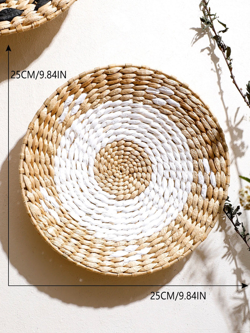 Load image into Gallery viewer, Seagrass Wall Hanging – Handmade Boho Home Decor | Seagrass Wall Hanging – Handmade Boho Home Decor | Domvora Home &amp; Deco
